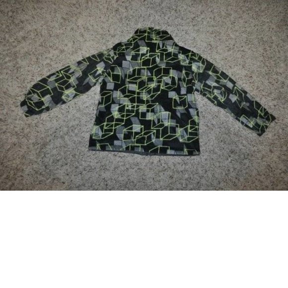 Boys All Weather Jacket 4/5 Gray Yellow 4 in 1 Winter Spring Fall Athletech - Picture 10 of 13